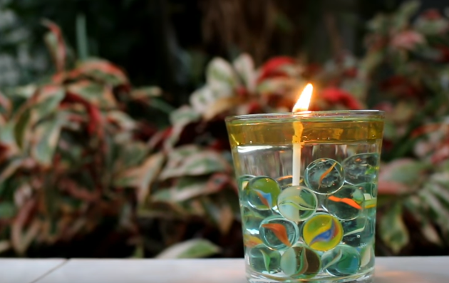 Cara Membuat Lilin dari Minyak Goreng dan Cotton Bud E Cara Membuat Lilin dari Minyak Goreng dan Cotton Bud E